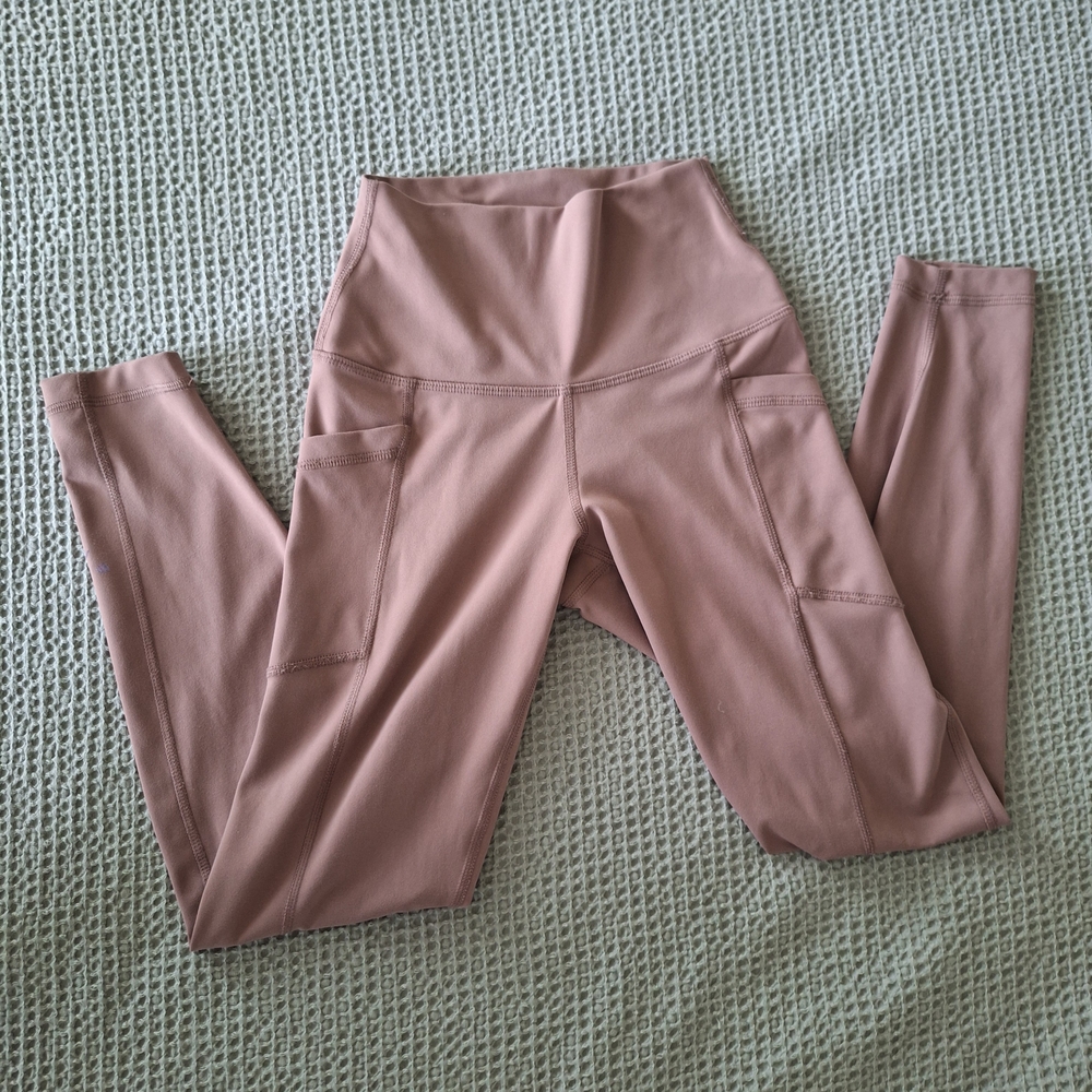 90 Degree By Reflex Mauve Leggings